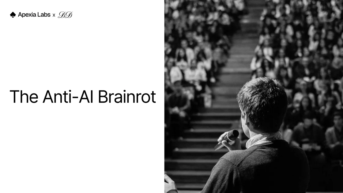 The Anti-AI Brainrot — presentation deck preview