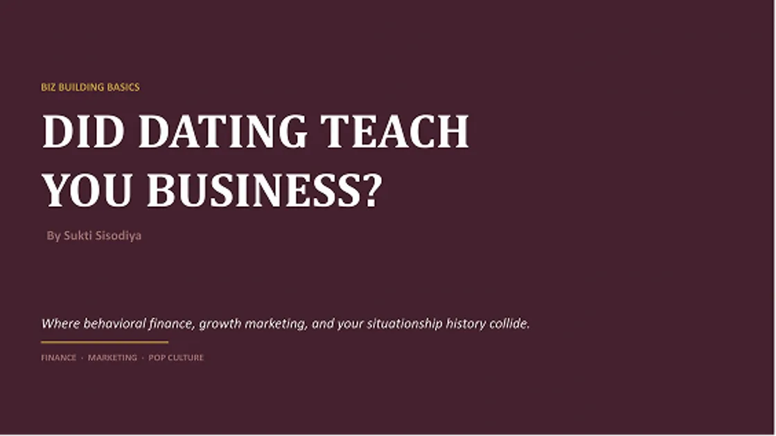 Biz Building Basics — presentation deck preview